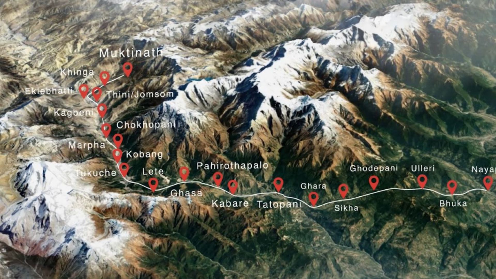 निर्माण प्रक्रिया अघि बढ्यो विश्वकै लामो ‘मुक्तिनाथ केबलकार’